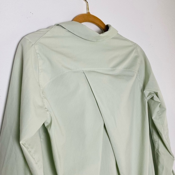 Lululemon Full Day Ahead Shirt Springtime/Mint Size 4 Button Down - Picture 11 of 14